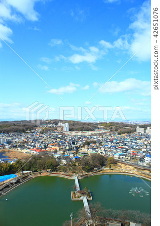 City scenery of Owariasahashi city, Aichi prefecture City scenery of Owariasahashi city, Aichi prefecture 42651076