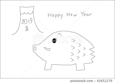 2019 New Year card 42652279