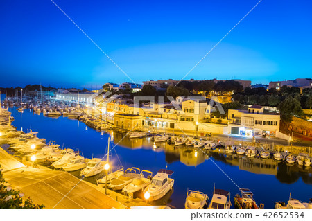 Ciutadella Harbour in Menorca, Spain Ciutadella Harbour in Menorca, Spain 42652534