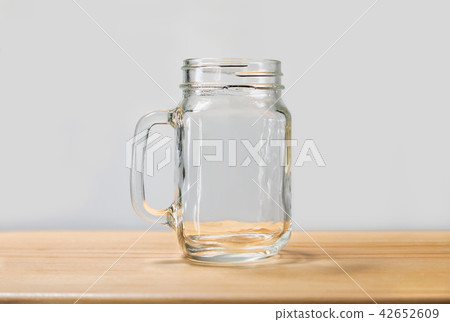 Empty mason jar. 42652609
