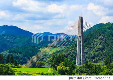 Ayu noase bridge [Yamanote-cho, Musashiro-gun, Kumamoto Prefecture] 42653463