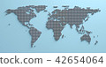 World Map 3D 42654064