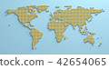 World Map 3D 42654065