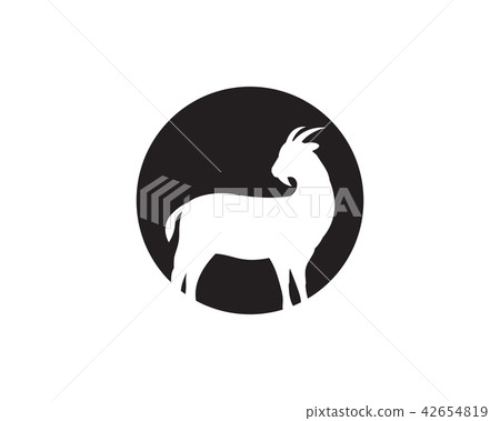 Goat Logo Template vector icon 42654819