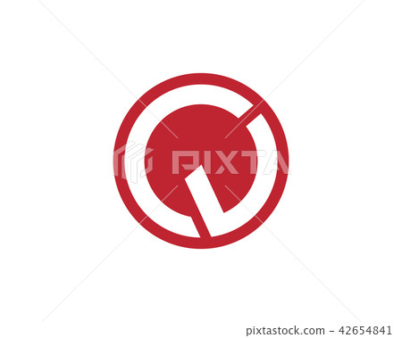 V Letter Logo Template vector 42654841