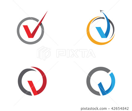 V Letter Logo Template vector V Letter Logo Template vector 42654842