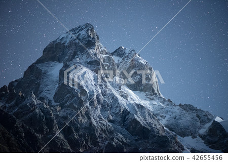 Night landscape in the mountains Night landscape in the mountains 42655456