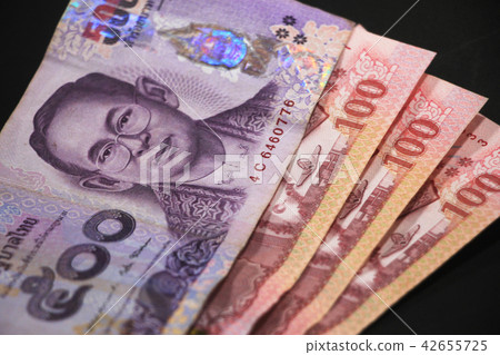 Thai money is symbol of Thailand. 42655725