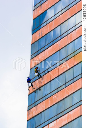 workers cleaning windows service workers cleaning windows service 42655998