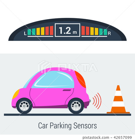 Parktronic concept with small car Parktronic concept with small car 42657099