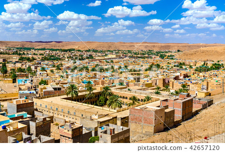 View of Beni Isguen, a city in the Mzab Valley. UNESCO world heritage in Algeria View of Beni Isguen, a city in the Mzab Valley. UNESCO world heritage in Algeria 42657120