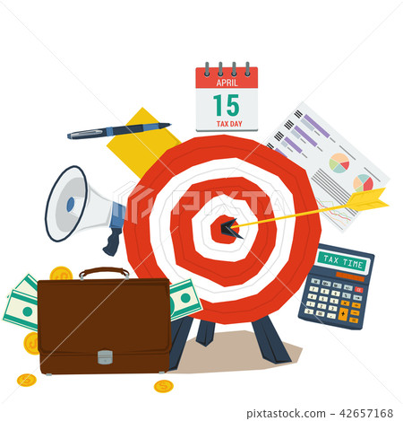 Tax day concept Tax day concept 42657168