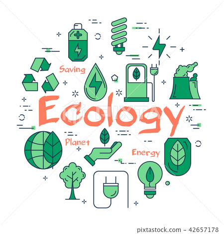 Green Ecology concept Green Ecology concept 42657178