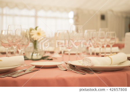 Wedding reception banquet dinner Wedding reception banquet dinner 42657808