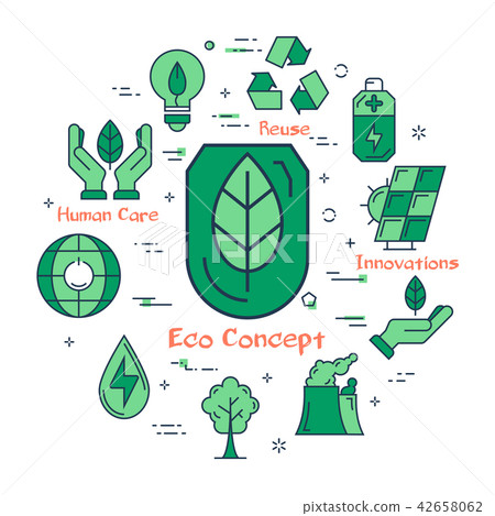 Green Eco Concept 42658062