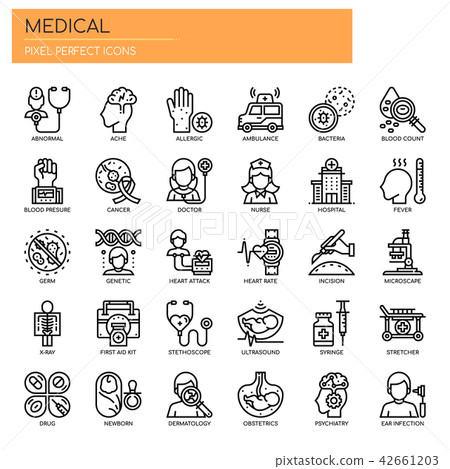 Medical Elements ,   Pixel Perfect Icons 42661203