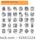 Business Essential ,  Pixel Perfect Icons. 42661224
