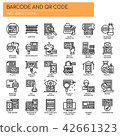 Barcode and QR Code ,  Pixel Perfect Icons 42661323