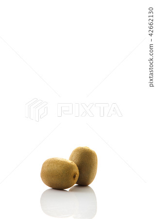 Kiwi fruit on white background Kiwi fruit on white background 42662130