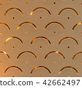 Pattern on cream vinyl. 42662497