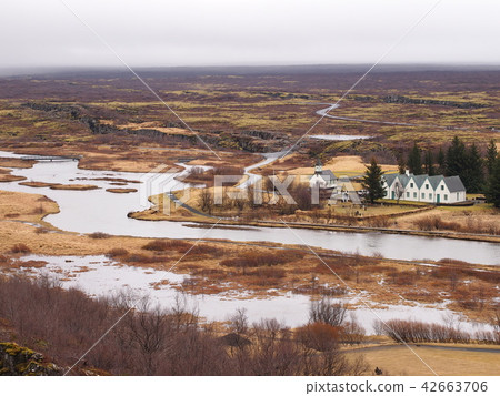 自然公園在冰島 自然公園在冰島 42663706