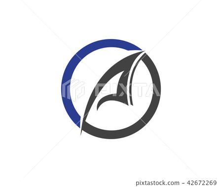 A  business Letter Logo and symbol Template  42672269