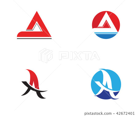 A  business Letter Logo and symbol Template  42672401