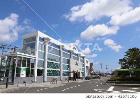 East side landscape of Tokai station Ibaraki prefecture Tokai village East side landscape of Tokai station Ibaraki prefecture Tokai village 42673106