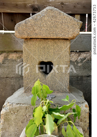 大町市西宮神社在區內的心形神社 42673753
