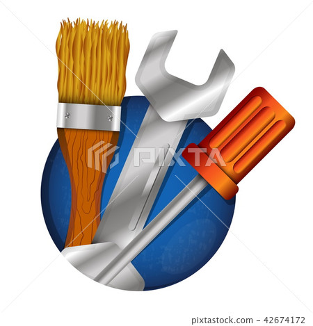 Repair with tool symbol 42674172