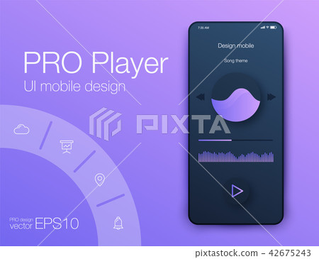 UX audio player templates 42675243