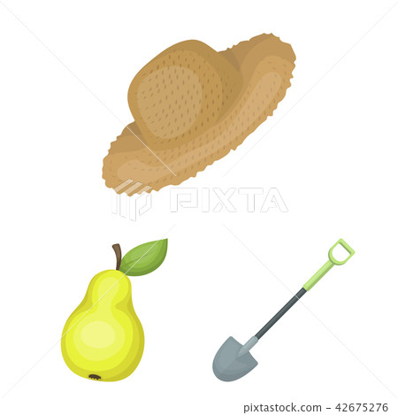 Farm and gardening cartoon icons in set collection for design. Farm and equipment vector symbol Farm and gardening cartoon icons in set collection for design. Farm and equipment vector symbol 42675276