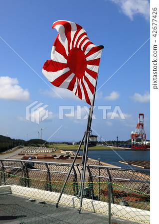 Escort ship Higashi Asahi flag 42677426