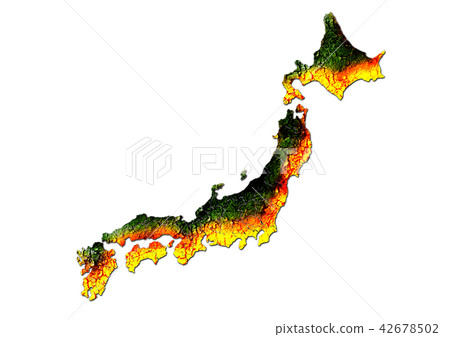 Japanese Islands / Heat Island Phenomenon 42678502
