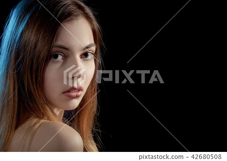 sad sensual girl 42680508
