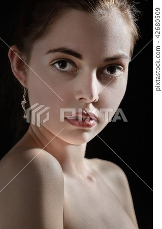 serious sad girl serious sad girl 42680509