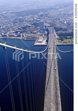 【兵庫縣·旅遊景點】從明石海峽大橋的主塔可以看到 42684048