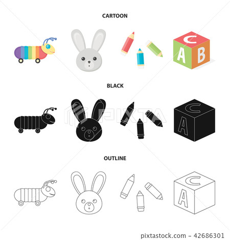 Child Toy Pikachu Black Line Icon. Editorial Stock Image - Illustration of  cute, graphic: 276584734