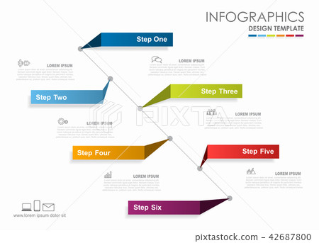 Infographic design template with place for your data. Vector illustration. Infographic design template with place for your data. Vector illustration. 42687800