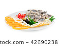 fish with vegetables and olives 42690238