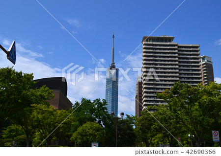 Fukuoka Seaside also has scenery around Sazae-san Street 42690366