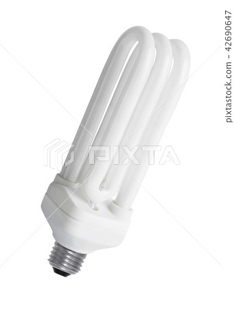Light bulb, isolated 42690647