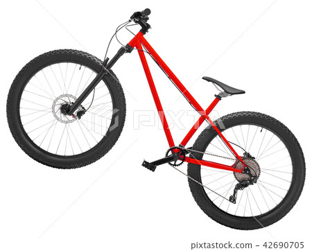 New bicycle isolated on a white background 42690705
