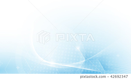 Abstract blue Futuristic technology concept 42692347