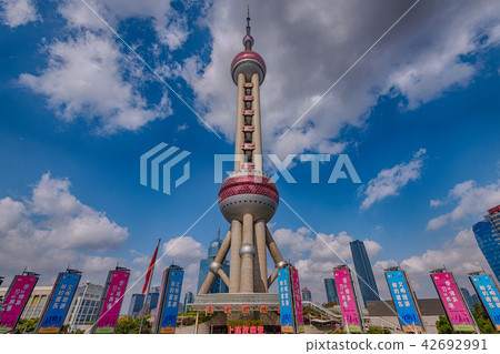 上海東方珍珠電塔，中國 42692991