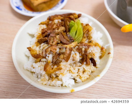 braised pork rice braised pork rice 42694359