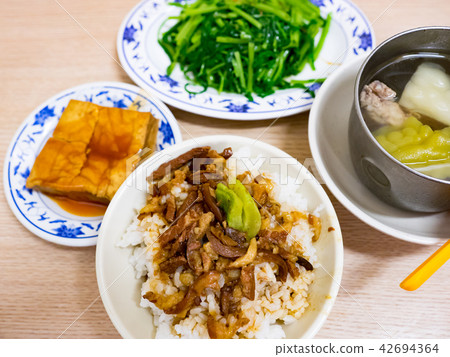 braised pork rice braised pork rice 42694364