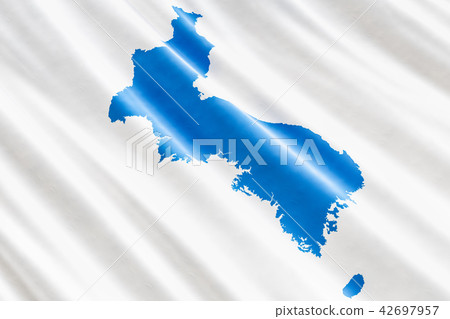 Korean Unification Flag background, 3D rendering Korean Unification Flag background, 3D rendering 42697957