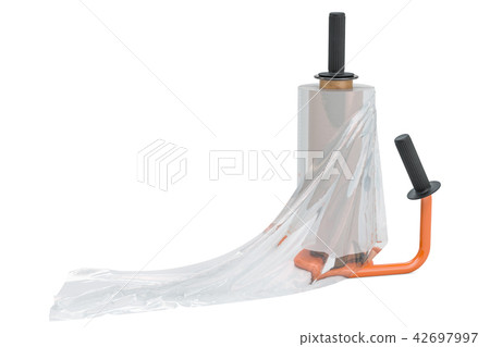 Manual film stretch wrapping machine 42697997