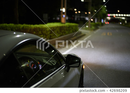 Driving in the evening 42698209